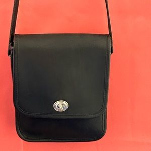 Vintage Michael Green Full Grain Leather Crossbody